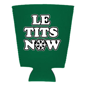 Le Tits Now (Let It Snow) Pint Glass Coolie