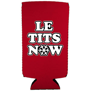 Le Tits Now (Let It Snow) Slim Can Coolie