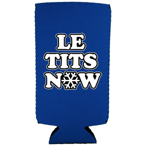 Le Tits Now (Let It Snow) Slim Can Coolie