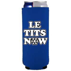 Le Tits Now (Let It Snow) Slim Can Coolie