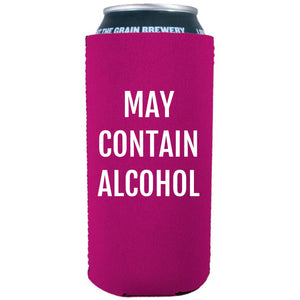 May Contain Alcohol 16 oz. Can Coolie