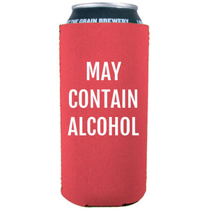 May Contain Alcohol 16 oz. Can Coolie