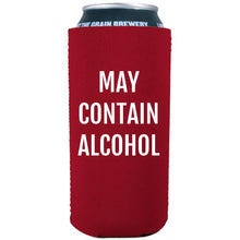 Load image into Gallery viewer, May Contain Alcohol 16 oz. Can Coolie
