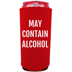 May Contain Alcohol 24oz Can Coolie