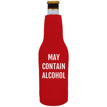 Load image into Gallery viewer, May Contain Alcohol Beer Bottle Coolie
