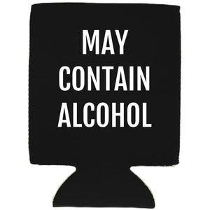 May Contain Alcohol Magnetic Can Coolie