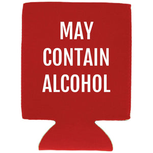 May Contain Alcohol Can Coolie