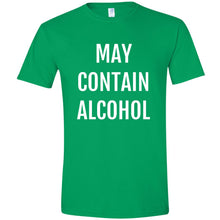 Load image into Gallery viewer, May Contain Alcohol Funny T Shirt
