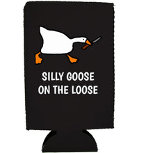 Load image into Gallery viewer, Silly Goose on the Loose 16 oz. Can Coolie
