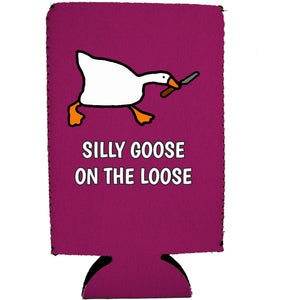 Silly Goose on the Loose 16 oz. Can Coolie
