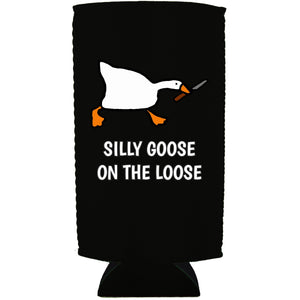 Silly Goose on the Loose 24oz Can Coolie