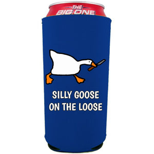 24oz. neoprene can Koozie with graphic printed on one side. 