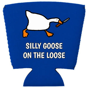 Silly Goose on the Loose Party Cup Coolie
