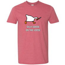 Load image into Gallery viewer, Silly Goose on the Loose Funny T Shirt
