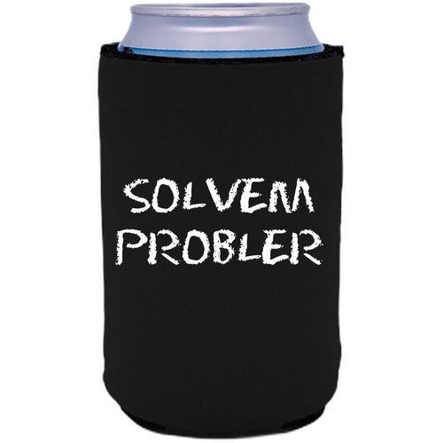 12oz. collapsible, neoprene can koozie with 