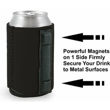 Load image into Gallery viewer, Beer Goes Here Magnetic Can Coolie
