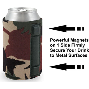 Beer Hunter Magnetic Can Coolie