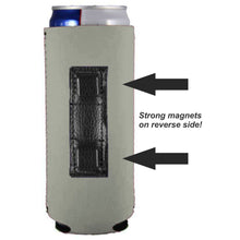 Load image into Gallery viewer, Drunkasaurus Slim Magnetic Can Coolie
