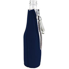 Load image into Gallery viewer, Beach Life Zipper Beer Bottle Coolie With Opener
