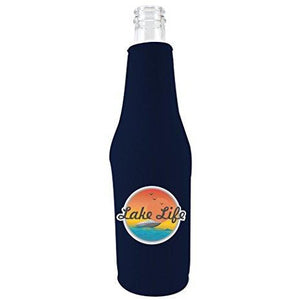 Lake Life Beer Bottle Coolie