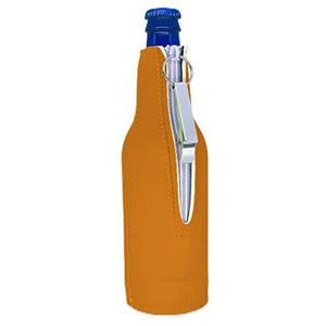 I'd Rather Be Fishing Beer Bottle Coolie With Opener