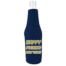 Load image into Gallery viewer, Merry Fucking Christmas and Happy Fucking New Year Beer Bottle Coolie Set
