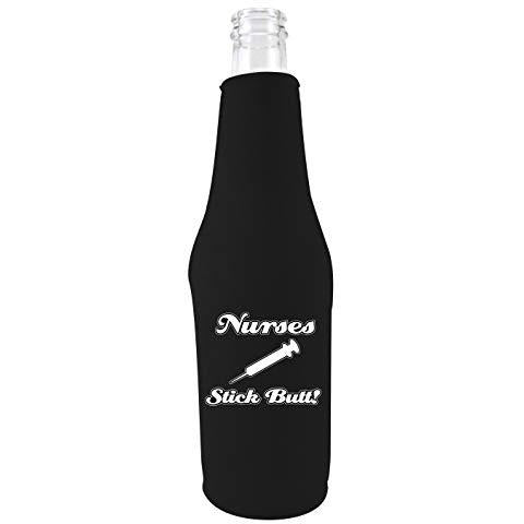 Nurses Stick Butt! Beer Bottle Coolie