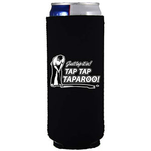 Just Tap It In! Tap Tap Taparoo! Golf Slim 12 oz Can Coolie