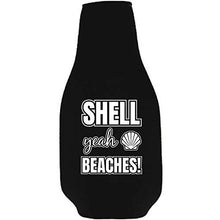 Load image into Gallery viewer, Shell Yeah Beaches Beer Bottle Coolie
