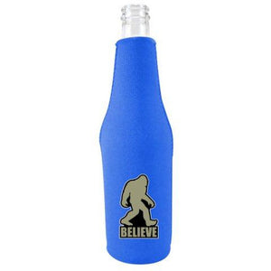 Bigfoot Believe Bottle Coolie