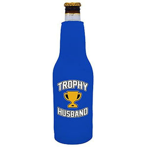 Trophy Husband Beer Bottle Coolie