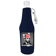 Load image into Gallery viewer, Abraham Drinkin Beer Bottle Coolie With Opener
