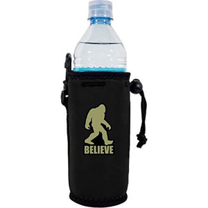 Bigfoot Believe Water Bottle Coolie