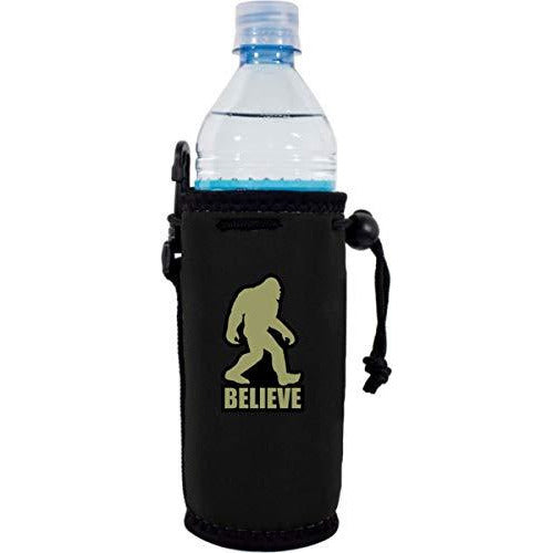 Bigfoot Believe Water Bottle Coolie
