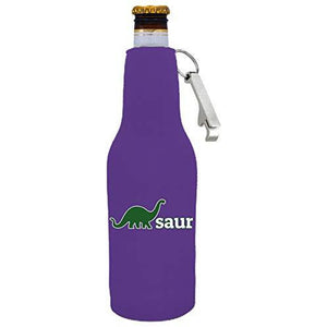 Dino-Saur Beer Bottle Coolie with Opener