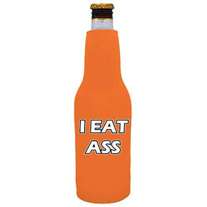 I Eat Ass Beer Bottle Coolie