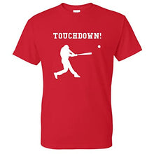 Load image into Gallery viewer, Coolie Junction Touchdown Baseball Funny T Shirt
