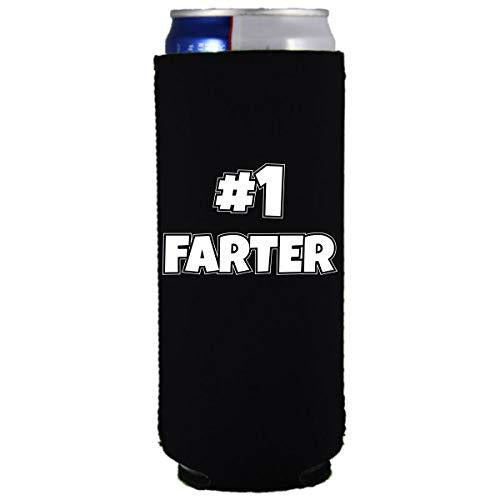 #1 Farter Slim 12 oz Can Coolie