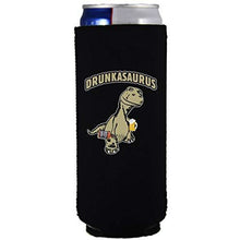 Load image into Gallery viewer, Drunkasaurus Slim 12 oz Can Coolie
