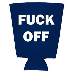 Fuck Off Pint Glass Coolie