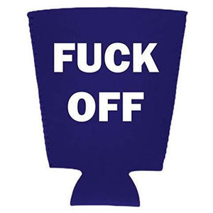 Fuck Off Pint Glass Coolie