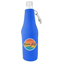 Load image into Gallery viewer, Lake Life Beer Bottle Coolie With Opener
