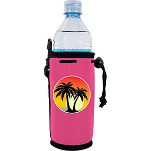 Palm Tree Sunset Water Bottle Coolie