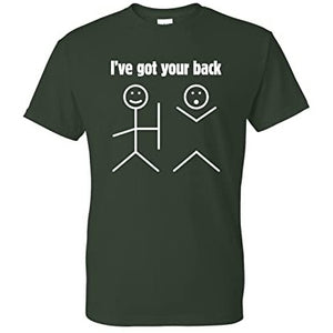 Coolie Junction I've Got Your Back Funny T Shirt