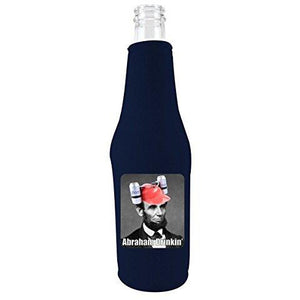 Abraham Drinkin Beer Bottle Coolie