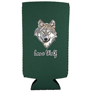 Lone Wolf Slim 12 oz Can Coolie