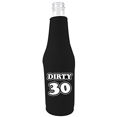Dirty 30 Beer Bottle Coolie