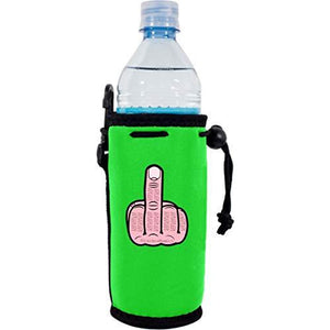 Middle Finger Water Bottle Coolie