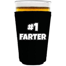 Load image into Gallery viewer, #1 Farter Pint Glass Coolie
