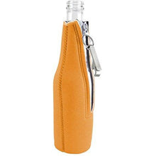 Load image into Gallery viewer, We All Need Something to Believe In. I Believe I&#39;ll Have Another Beer. Beer Bottle Coolie With Opener
